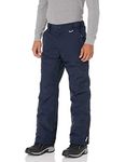 Amazon Essentials Men's Water-Resistant Insulated Snowboard Pants, Navy, XL