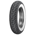 Dunlop D402 Rear Motorcycle Tire MU85B-16 (77H) Wide White Wall Compatible With Harley-Davidson Road King FLHR/I 2004-2008