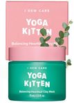 I DEW CARE Yoga Kitten Balancing Heartleaf Clay Mask Korean Skincare, Face Mask, Vegan, Cruelty Free, Paraben Free