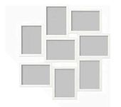 IKEA BOUTIQUE STORE VÄXBO Collage Photo Frame for 8 Photos (White, 13x18 cm/5x7-inch)