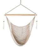 Hammock Universe Mayan Hammock Hanging Chair – Easy to Use – Comfortable Cotton Fabric (Holds up to 250 pounds) Yucatan’s Favourite