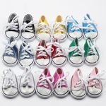 9 Pairs of Doll Shoes, Canvas Doll Shoes for 18 Inch Dolls 18 in Doll Accessories Reborn Doll Accessory