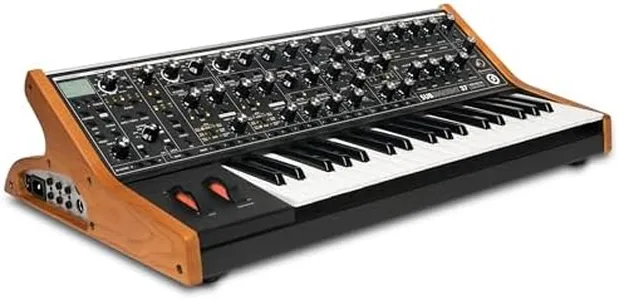 MOOG Subsequent 37 Paraphonic Analog Synthesizer and MIDI Keyboard with 37 Semi Weighted Keys, Headphone Amp, 256 Presets, Screen and Software Editor