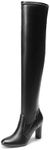 DREAM PAIRS Over The Knee Boots for Women Knee High Boots Thigh High Boots for Women,Size 9.5,Black-Pu,SDOB2403W