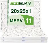 BOOGUAN 20X25X1 MERV11 Pleated AC F