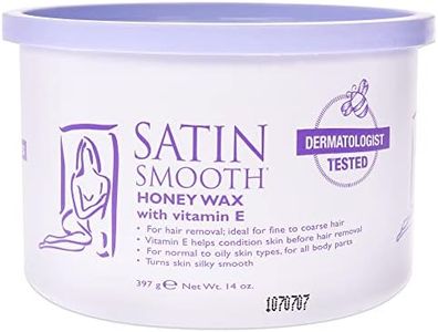 Satin Smooth Honey Wax with Vitamin E, 14 Ounce