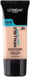 L'Oreal Paris Infallible Pro Glow Foundation 202 Creamy Natural 30ml