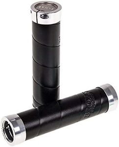 Brooks Slender Leather Grips 130mm / 130mm Black
