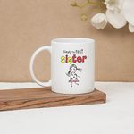 Clay Craft Ceramic Cc Mm1 Swiss Rez10 Microwave Safe Coffee Mug for Gift to Sister Brother Rakhi 300 ml, Best Sister