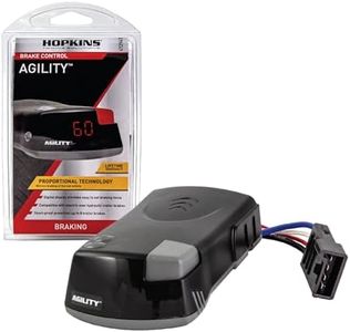 Hopkins Towing Solutions 47294 Agility Plug-in Simple Brake Control, Controls up to 8 trailer brakes