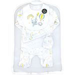 Bloomsworld Unisex Newborn Baby Clothes Gift Set, Coordinated Outfits for Boys and Girls from 0 to 6 Months, 0-3 Months