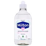 Milton Baby Bottle Cleaner 500ml Pack of 1 Teat White Milk Film Residue Remover Hygiene Household Desinfectant Wash for Sensitive Skin with Welari Thank You Card | (1pack) (500ml)