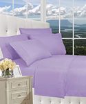 #1 Rated Luxury Duvet Cover Set on Amazon! Celine Linen1800 Thread Count Egyptian Quality Wrinkle Free 3-Piece Duvet Set 100% Hypoallergenic, Full/Queen - Lilac