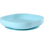 Béaba - Silicone Feeding Suction Plate - for Babies and Children - Blue