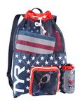 TYR Unisex's Big Mummy Backpack Mesh Bag, USA Print, One Size