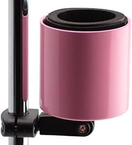 Kroozie Deluxe Bicycle Cup Holder - The Ultimate Bike & Scooter Cup Holder for Handlebars, Cruiser, Electric & Exercise Bikes, Treadmills, and More