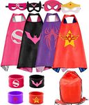 RioRand Kids Superhero Capes Set Wi