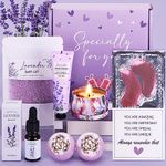 Birthday Gifts For Women, Lavender Pamper Gifts For Her, Ideas Gifts For Mum Wife Friend Sister, Relaxation Spa Ladies Gifts Care Package for Her, Anniversary Valentines Gifts for Her Friendship Gifts