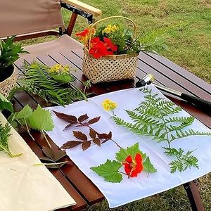 CopesFuda Plant Rubbing Dyeing Kit - Natural and Creative DIY Handbag,Clothes,Decorations,Handicraft Artworks,Household Textiles & Fabric Art and Craft Kit.Fun Parent-Child Games