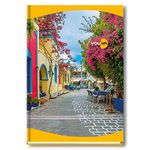 Navneet Youva | Case Bound/Hard Cover Long Book For Students, Shops And Office Use | Single Line | A4 Size - 21Cm X 29.7Cm | 288 Pages