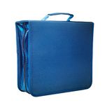 256 Capacity CD/DVD case Wallet, Storage,Holder,Booklet by RekukosË†Blueâ€°