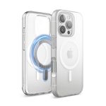 elago Magnetic Hybrid Clear Case Compatible with iPhone 16 Pro Case Cover 6.3" - Compatible with MagSafe, PC + TPU Hybrid Technology, Shockproof Bumper, Raised Camera Protection (Clear)