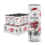 CELSIUS Sparkling Cosmic Vibe, Refreshing Energy Drink, 355ml (Pack of 12)