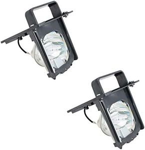 UpStart Components 2-Pack 915B455011 Projector Lamp Bulb Compatible with Mitsubishi WD92A12 TV - Replacement for 915B455011 Rear Projection Television DLP Lamp Bulb with Housing