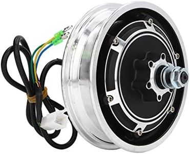 10 Inch Electric Scooter Hub Motor, 48V 1000W Electric Bike Brushless Disc Brake Hub Motor Wheel Hub Motor Conversion Kit for Electric, Electric Scooters, Folding