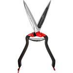 Jakoti Hand Shears (L30cm) One Handed Garden Shears for Grasses, Topiary & Pruning. Ultra Sharp Sheep Shears for Dagging, Shearing & Trimming. 15cm Carbon Steel Blades. Handcrafted Jakoti Garden Tools