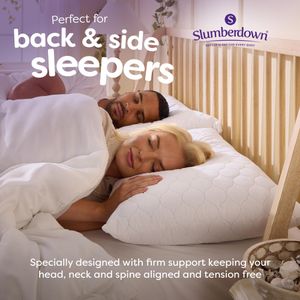 Slumberdown Hotel Pillows 4-Pack – Soft Support Bed Pillows