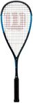 Wilson Ultra Squash Racket Light, Silver/Blue, One Size, 1/2 Cover