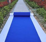 Aisle Runners Wedding Accessories Royal Blue Aisle Runner Carpet Rugs for Step and Repeat Display, Ceremony Parties and Events Indoor or Outdoor Decoration 40 Inch Wide x 30 feet Long