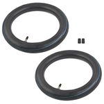 2.50/2.75-10 Inner Tube(2-Pack) with TR4 Straight Valve Stem Replacement for Dirt Bike CRF50 XR50 Razor MX650 MX500 DRZ70 JR50 PW50 Mobility Electric Scooter