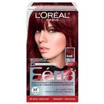 L’Oréal Paris Feria Multi-Faceted Shimmering Permanent Hair Color, R48 Intense Deep Auburn, Long Lasting Hair Dye with Bonding Complex Conditioner and Color Booster - 1 kit (Packaging May Vary)