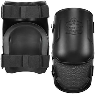 Ergodyne ProFlex 360 Knee Pad, Hinged Design, Hard Shell, Non-Marring Rubber Cap, Extra Large