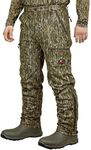 Mossy Oak Sherpa 2.0 Fleece Lined Camo Hunting Pants for Men, Hunting Clothes, X-Large