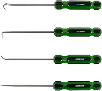 OEMTOOLS 26546 4 Pc Hook and Pick Set w/Acetate Handle, Pick Set Mechanic, Hook Tool, Pick Tool, Vehicle Pick and Hook Set, Pick Tool Set, Pick Set