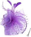 QDC Fascinators Hat for Women Tea P