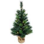 Kurt S. Adler 2.5-Foot Battery-Operated Miniature Pine Tree