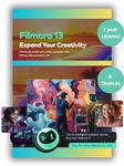 [Latest Full Retail Version] Wondershare Filmora 13 Video Editor | Annual Plan - (Retail dvd Edition)