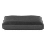 Wakefit Memory Foam Pillows | 1 Year Warranty | Pillow for Neck Pain, Orthopedic Pillow, Machine Washable Cover, Diwali Gifts, |23 x 15 x 4 inch| Set of 1 - Dark Grey (Medium - Regular)