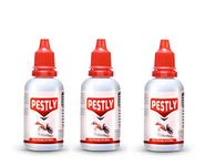 PESTLY Antguard : Herbal Ant Bait-20 Ml|Baby-Safe,Pet-Friendly|100% Herbal|Ant Repellent For Home|Ant Killer Gel|Ant Liquid|Ant Organic Liquid/Ant Gel Bait/Garden,Kitchen,Wall Edges-Pack Of 3 Bottle