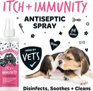 BUGALUGS Itch Immunity Dog Spray – Soothing Relief for Pets