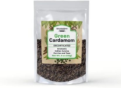 Unpretentious Decorticated Green Cardamom, 8 oz, Intensely Aromatic, Indian Cuisine
