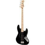 Squier Affinity Series Jazz Bass, Black, Maple Fingerboard