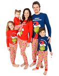 The Grinch Matching Family Christmas Pyjamas Adults Kids Pjs | Gift for Men, Women, Girls and Boys | Xmas Movie Merchandise