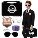 Yuchew Ring Bearer Security Box Gifts Ring Security Wedding Set Accessory