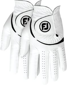 FootJoy WeatherSof Golf Glove 2-Pack – All-Weather Grip
