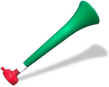 FUN FAN LINE - Pack 3 Corno di plastica/Vuvuzela Horn. Strumento Accessorio per Feste calcistiche e Sportive. Trombetta d'Aria rumorosa per l'animazione. (Italia)